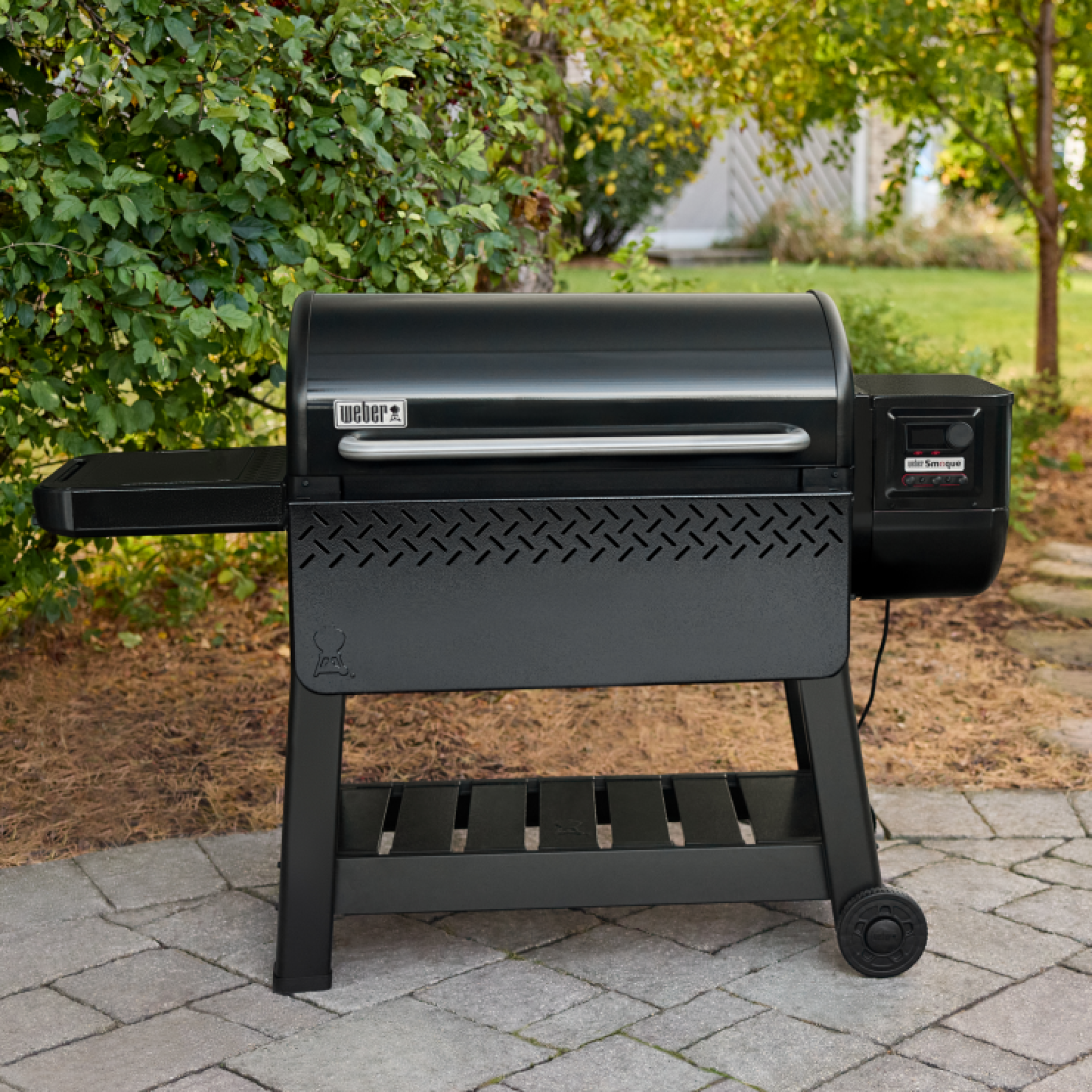 Weber Fronttisch für SEARWOOD XL (2025)eingeklappt Weber Fronttisch für SEARWOOD XL (2025)eingeklappt